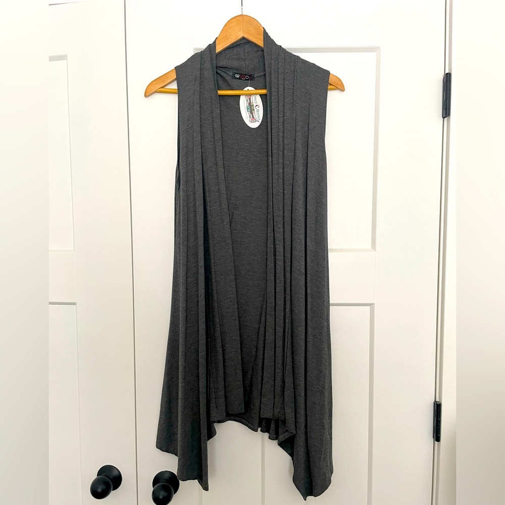 Dark gray kimono